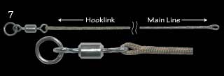 Splicing Leadcore Step 7